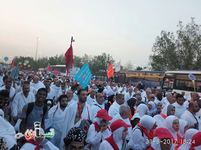 فيديو: الحاج المحامي نادر صرصور يطمئن الاهالي ويصرح  الوفود القسماوية في صعيد عرفات بخير وبصحة وعافية 